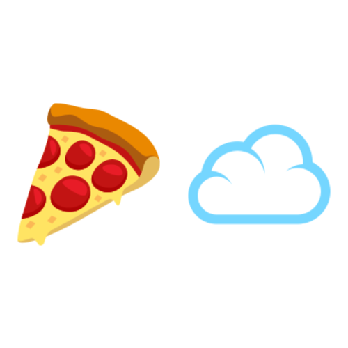 🍕☁ Emoji Domain EmojiOne rendering